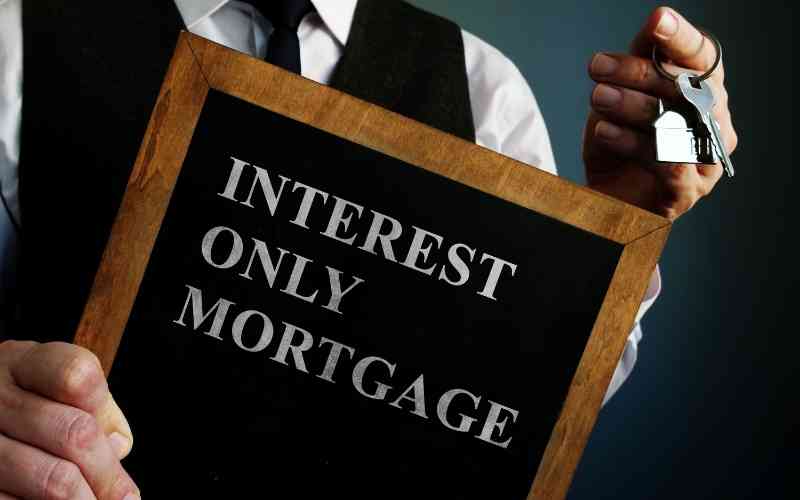 What happens at the end of an interest-only mortgage?
